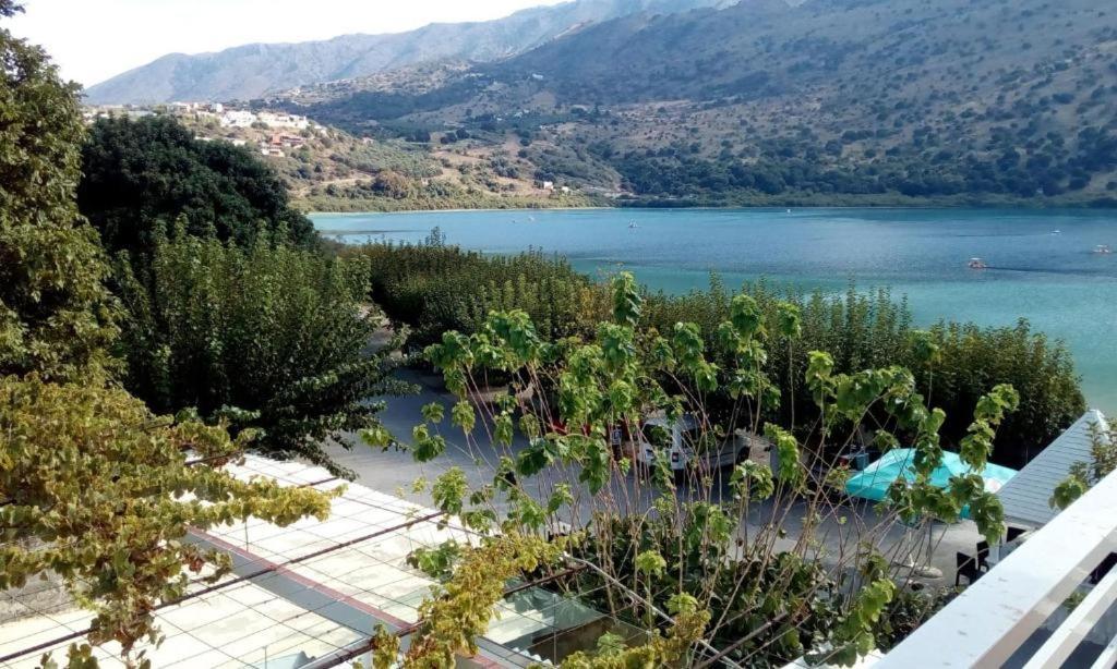 Korissia With Lake View Kournás Esterno foto