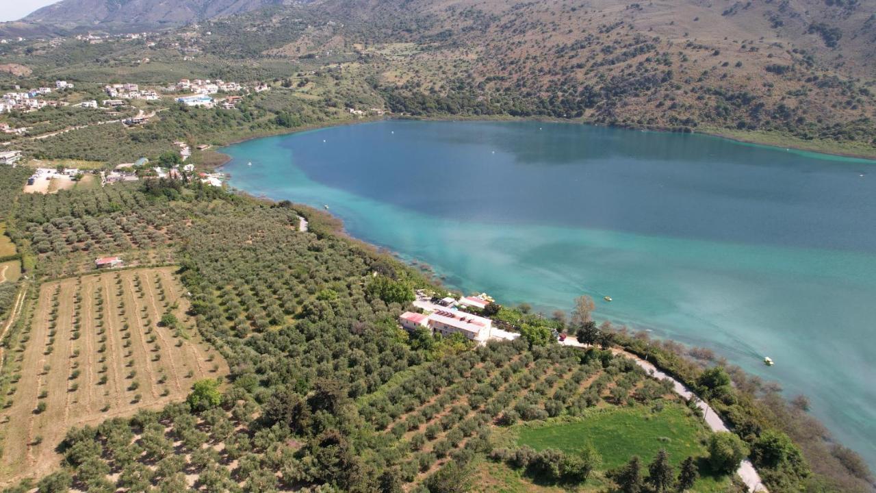 Korissia With Lake View Kournás Esterno foto